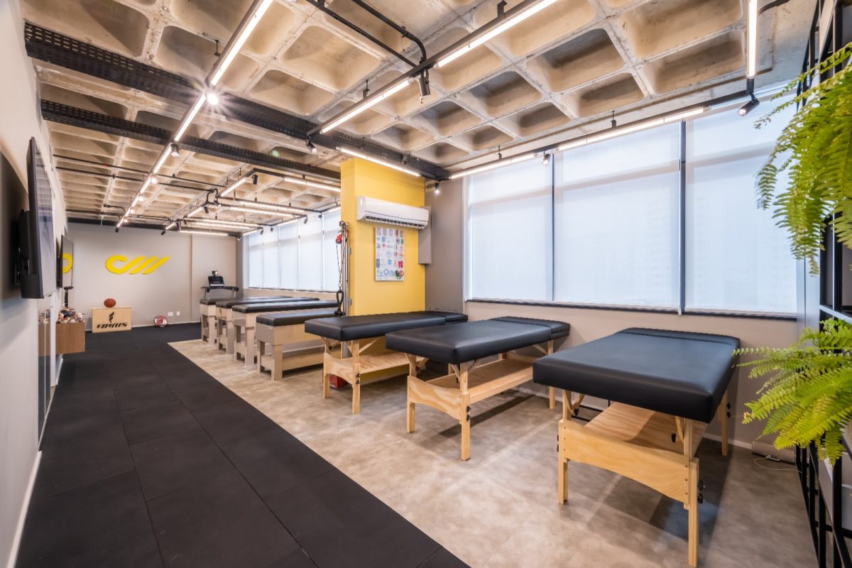 espaço Olimpo para recuperação de atletas de CrossFit e mais
